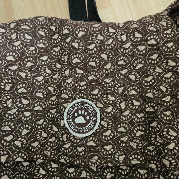 Boyds Bear “The Loyal Order Of Friends Of Boyds” Backpack Purse Bag - Picture 10 of 14